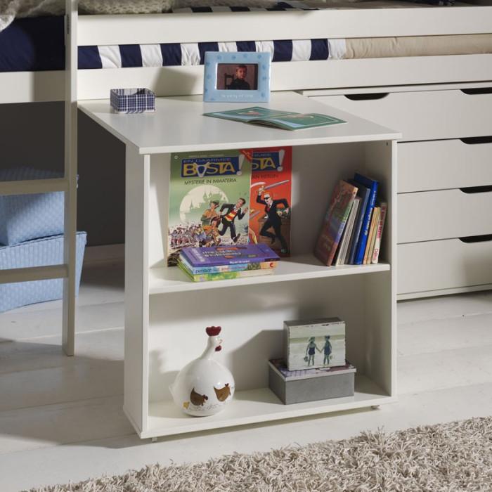 Paris Prix Bureau De Lit Enfant Surélevé "Pino" 94cm Blanc