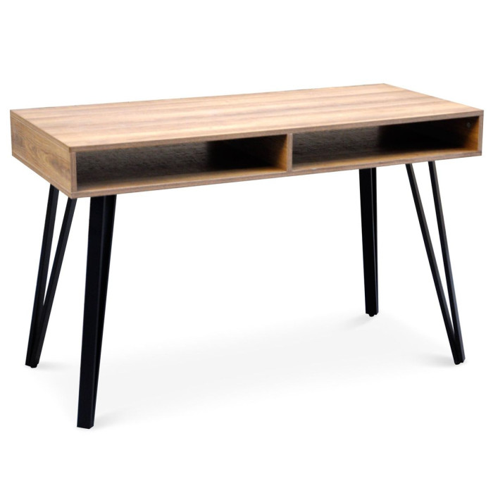 Paris Prix Bureau Design 2 Niches "French" 120cm Naturel