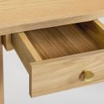 Paris Prix Bureau Design 2 Tiroirs "Nice" 140cm Chêne