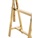 Paris Prix Bureau Design "Ajustable" 150cm Transparent