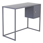 paris prix Bureau Design Avec Porte "Bakal" 95cm Gris Clair