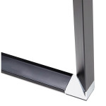 Paris Prix Bureau Design Bois & Métal "Lumio" 140cm Naturel