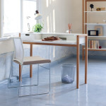 Paris Prix Bureau Design En Bois "Farringdon" 122cm Naturel