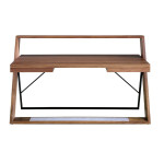 Paris Prix Bureau Design En Bois "Jarvis" 176cm Marron