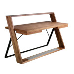 paris prix Bureau Design en Bois "Jarvis" 176cm Marron