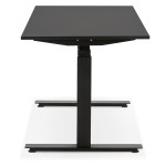Paris Prix Bureau Design Réglable "Électrique" 160cm Noir
