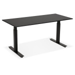 Paris Prix Bureau Design Réglable "Électrique" 160cm Noir