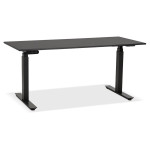 paris prix Bureau Design Réglable "Électrique" 160cm Noir