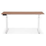Paris Prix Bureau Design Réglable "Électrique" 160cm Noyer