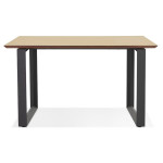 Paris Prix Bureau Design "Ribaila" 130cm Naturel & Noir