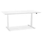 paris prix Bureau Électronique Ergonomique "Kio" 150cm Blanc