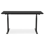 Paris Prix Bureau Électronique Ergonomique "Kio" 150cm Noir