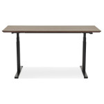 Paris Prix Bureau Électronique Ergonomique "Kio" 150cm Noyer
