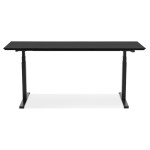 Paris Prix Bureau Électronique Ergonomique "Kio" 180cm Noir