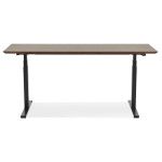 Paris Prix Bureau Électronique Ergonomique "Kio" 180cm Noyer