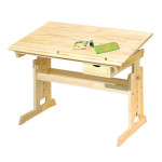 Paris Prix Bureau Enfant Inclinable "School" 109cm Naturel