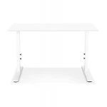 Paris Prix Bureau Hauteur Réglable "Mathew" 140cm Blanc