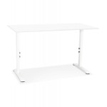 Paris Prix Bureau Hauteur Réglable "Mathew" 160cm Blanc