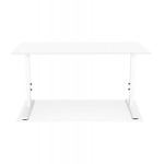 Paris Prix Bureau Hauteur Réglable "Mathew" 160cm Blanc