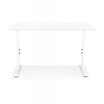 Paris Prix Bureau Hauteur Réglable "Mathew" 160cm Blanc
