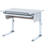 paris prix Bureau Inclinable 1 Tiroir "Evan" 110cm Blanc