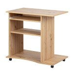 paris prix Bureau Informatique à Roulettes "Tao" 80cm Beige