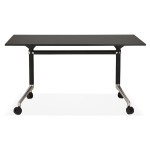 paris prix Bureau Pliable à Roulettes "Lexon" 140cm Noir