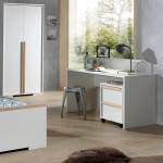 Paris Prix Caisson De Bureau 2 Tiroirs "London" 60cm Blanc