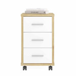 Paris Prix Caisson De Bureau 3 Tiroirs "Dylda" 58cm Chêne