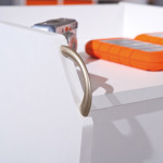 Paris Prix Caisson De Bureau 4 Tiroirs "College" 65cm Blanc