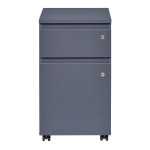 paris prix Caisson de Bureau à Roulettes "André" 76cm Gris