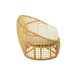 Paris Prix Canapé 2 Places Rotin & Coussin "Lise" 137cm Naturel