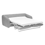 Paris Prix Canapé 3 Places Convertible "Guppy" 198cm Gris