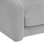 Paris Prix Canapé 3 Places Convertible "Guppy" 198cm Gris