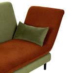 Paris Prix Canapé 3 Places Design "L'échappée" 196cm Vert