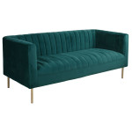 paris prix Canapé 3 places Velours "Taylor" 179cm Vert