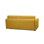 Paris Prix Canapé Convertible 3 Places "Aly" 178cm Jaune