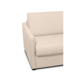 Paris Prix Canapé Convertible 3 Places "Aly" 198cm Beige