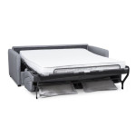 Paris Prix Canapé Convertible 3 Places "Aly" 198cm Gris