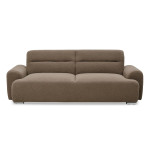 paris prix Canapé Convertible 3 Places Bouclette "Trey" 223cm Taupe