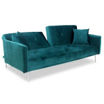 Paris Prix Canapé Convertible 3 Places "Lacla" 191cm Vert
