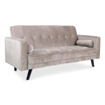paris prix Canapé Convertible 3 Places Scandinave "Navya" Taupe