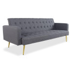paris prix Canapé Convertible Design "Tybio" 191cm Gris