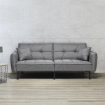Paris Prix Canapé Convertible Design "Tyva" 197cm Gris