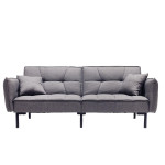 paris prix Canapé Convertible Design "Tyva" 197cm Gris