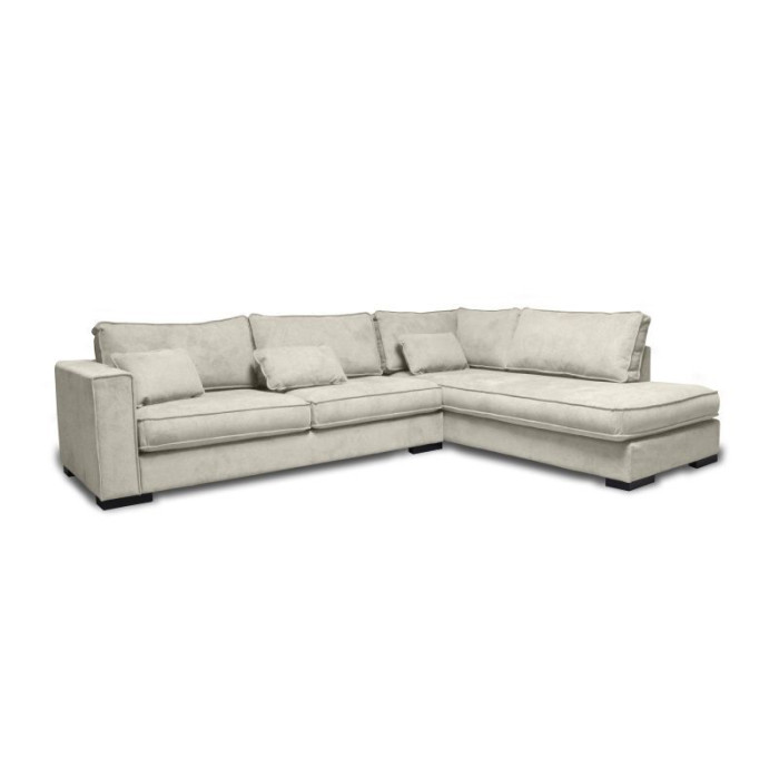 Paris Prix Canapé D'Angle Droit "Byzance" 303cm Beige