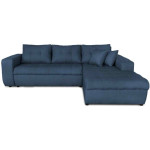 paris prix Canapé d'Angle Droit "Celia" 242cm Bleu Pétrole