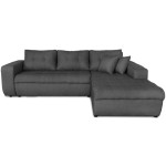paris prix Canapé d'Angle Droit "Celia" 242cm Gris Foncé