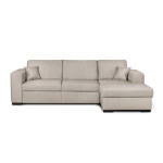 paris prix Canapé d'Angle Droit Convertible "Hip" 262cm Beige