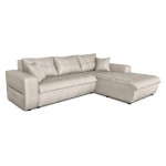 Paris Prix Canapé D'Angle Droit Convertible "Liace" 242cm Beige